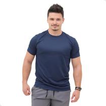 Camiseta Masculina Dry Fit Basica TechMalhas Lisa secagem rapida