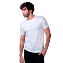 Camiseta Masculina Dry Fit LojaLoja Branca
