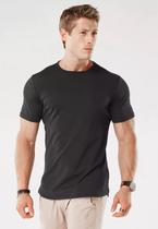 Camiseta Masculina Dry Fit Preta Vutie BlackFit Proteção UV