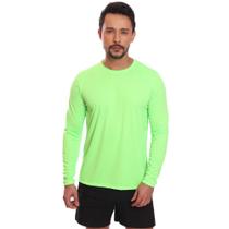 Camiseta Masculina Dry Fit Proteção Solar UV Manga Longa MacLu Blusa Camisa Academia Treino Esporte