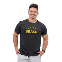 Camiseta Masculina Dry Fit Tema Copa Brasil Techmalhas DFTMASCBREST1