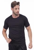 Camiseta Masculina Dry Fitness Básica Lisa Secagem Rápida Academia Cross