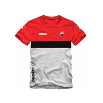 Camiseta Masculina Ducati New Vermelha AllBoy