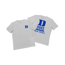 Camiseta Masculina Duke North Carolina De Basquete, Manga Curta, Gola Redonda, Roupas Masculinas
