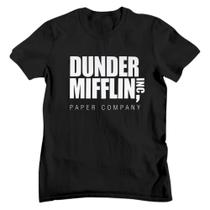 Camiseta Masculina Dunder Miffling Paper Company The Office Camiseta Masculina Dunder Miffling Paper Company The Office