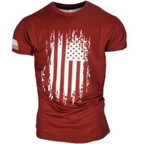 Camiseta masculina DZMDIP de manga curta Patriotic American Design