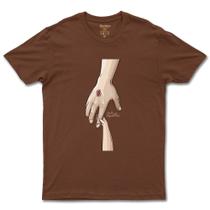 Camiseta Masculina E Feminina Básica Em Algodão Estampada