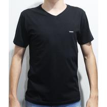 Camiseta Masculina Ebenezer Gola V Lisa