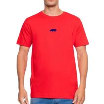 Camiseta Masculina Ecko Fashion Basic Floco Vermelha J907A Vermelho