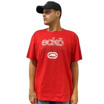 Camiseta Masculina Ecko Plus Size Simple Vermelha J414A