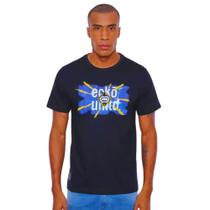 Camiseta Masculina Ecko Ray Preta J300A