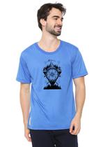 Camiseta Masculina Eco Canyon Bussola Azul