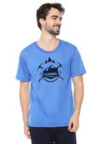 Camiseta Masculina Eco Canyon Climb Azul