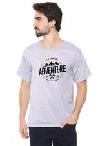 Camiseta Masculina Eco Canyon Enjoy Every Moment Cinza