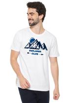 Camiseta Masculina Eco Canyon Explore Culb Branca