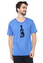 Camiseta Masculina Eco Canyon Garrafa Azul