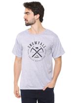 Camiseta Masculina Eco Canyon Snowfall Cinza