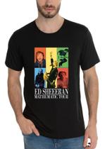 Camiseta Masculina Ed Sheeran The Eras Tour Camisa Unissex - DTG Camiseta Masculina Ed Sheeran The Eras Tour Camisa Unissex - DTG