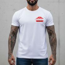 Camiseta Masculina Edição Especial Tecido Nobre Toque de Seda Branca Camisa Peça Autoral Treino Musculação Fitness Blusa Branca Presente Aniversario Camiseta Masculina Edição Especial Tecido Nobre Toque de Seda Branca Camisa Peça Autoral Treino Musculação Fitness Blusa Branca Presente Aniversario