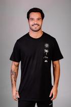 Camiseta Masculina - Elementos - Preto