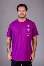 Camiseta Masculina - Elementos - Roxo