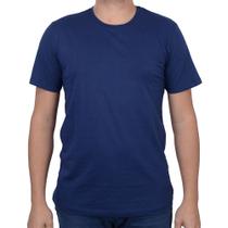 Camiseta Masculina Eleven Lisa Azul Marinho - C0222 Camiseta Masculina Eleven Lisa Azul Marinho - C0222