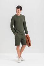 Camiseta masculina em meia malha Essendi - P