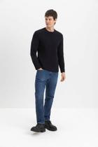 Camiseta masculina em meia malha Essendi