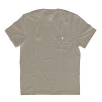 Camiseta masculina em tecido flame, lisa, cor argila, com bolso, marca basic +, tamanho p Camiseta masculina em tecido flame, lisa, cor argila, com bolso, marca basic +, tamanho p