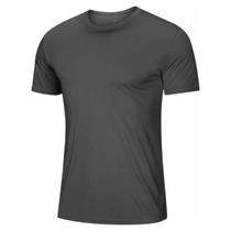 Camiseta Masculina Esportiva Dry Fit Camisa Gola Redonda Lisa