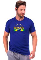 Camiseta Masculina Esportiva Dry Tema Copa Brasil