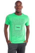 Camiseta Masculina Estampa 3d Polo Wear Verde Médio