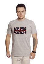 Camiseta Masculina estampa Bandeira TechMalhas 100% de algodão