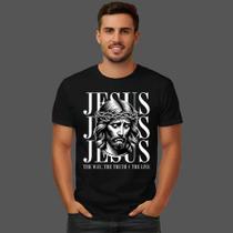 Camiseta Masculina Estampa Blessed Jesus Cristo Moda Evangelica Camiseta Masculina Estampa Blessed Jesus Cristo Moda Evangelica
