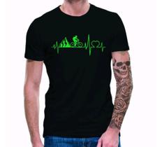 Camiseta Masculina Estampa Ciclismo Novidade