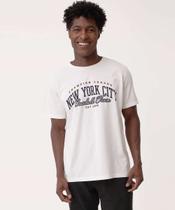 Camiseta Masculina Estampa Frase Marisa Off White-76078