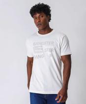 Camiseta Masculina Estampa Frontal Gangster Off White-91034