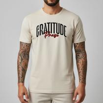 Camiseta Masculina Estampa Gráfica Lettering Malha Premium Camisa Streetwear Urbana Lifestyle Casual Manga Curta Confortável Moderna