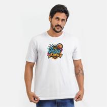 Camiseta Masculina estampa JESUS KING -100% Algodão 30.1