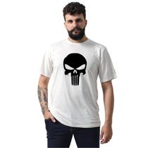 Camiseta Masculina Estampa Justiceiro Caveira