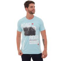 Camiseta Masculina Estampa Road Premium