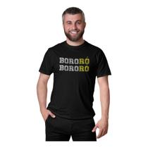 Camiseta Masculina Estampa Samba Bororó Pagode Algodão Manga Curta