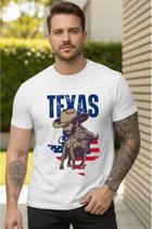 Camiseta Masculina Estampa Texas 100% Algodão Premium Estilo