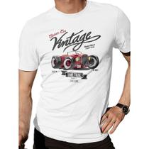 Camiseta Masculina Estampada Car Classic Vintage Algodão