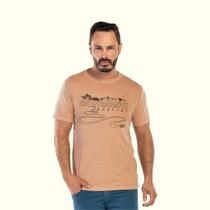 Camiseta Masculina Estampada Carretera Austral Camiseta Masculina Estampada Carretera Austral