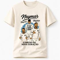 Camiseta Masculina Estampada Craque Técnico da Nova Geração Algodão Casual Camiseta Masculina Estampada Craque Técnico da Nova Geração Algodão Casual