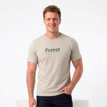 Camiseta Masculina Estampada Forest Manga Curta Camiseta Masculina Estampada Forest Manga Curta