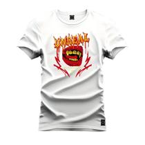 Camiseta Masculina Estampada Kiss Astrid Algodão Streetwear Urbano