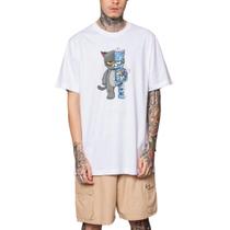 Camiseta Masculina Estampada Oversized Vextor Casual Urbano