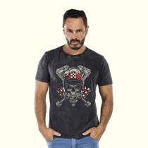 Camiseta Masculina Estampada Rider Skull Camiseta Masculina Estampada Rider Skull
